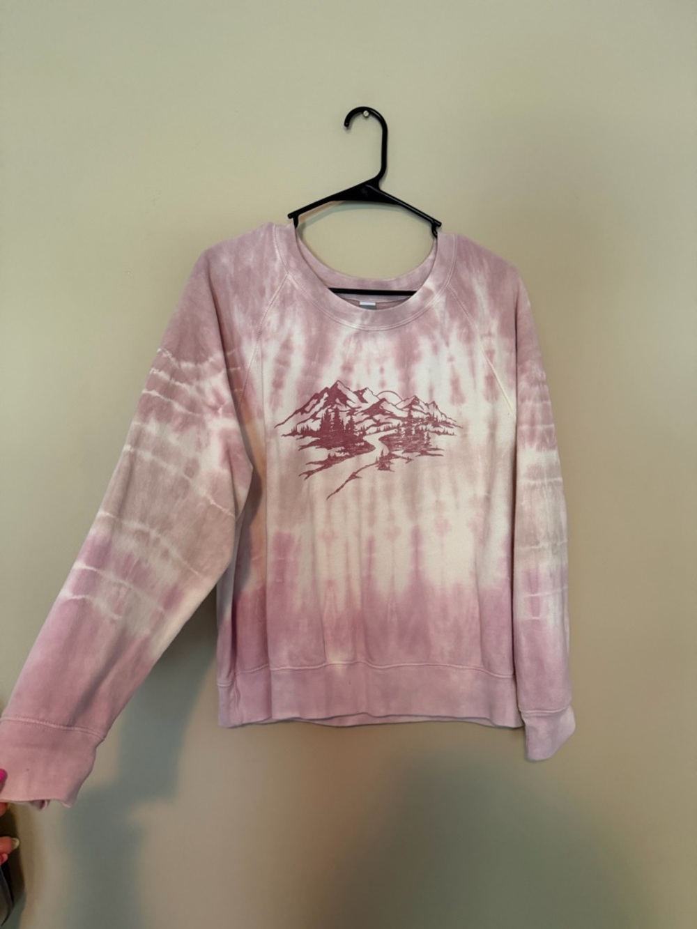 Old Navy Light Pink Pullover Sweatshirt